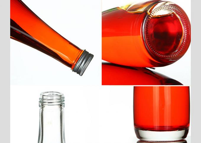 Glaswhisky-Flasche 330ml 500ml/elegantes Klarglas Wein-Flaschen-