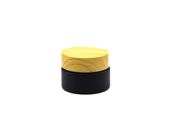 20 ml transparentes Glas Kosmetikgefäße Creme Glasgefäße mit Schraubenkappen